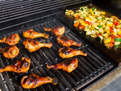 how to gas grill chicken drumsticks